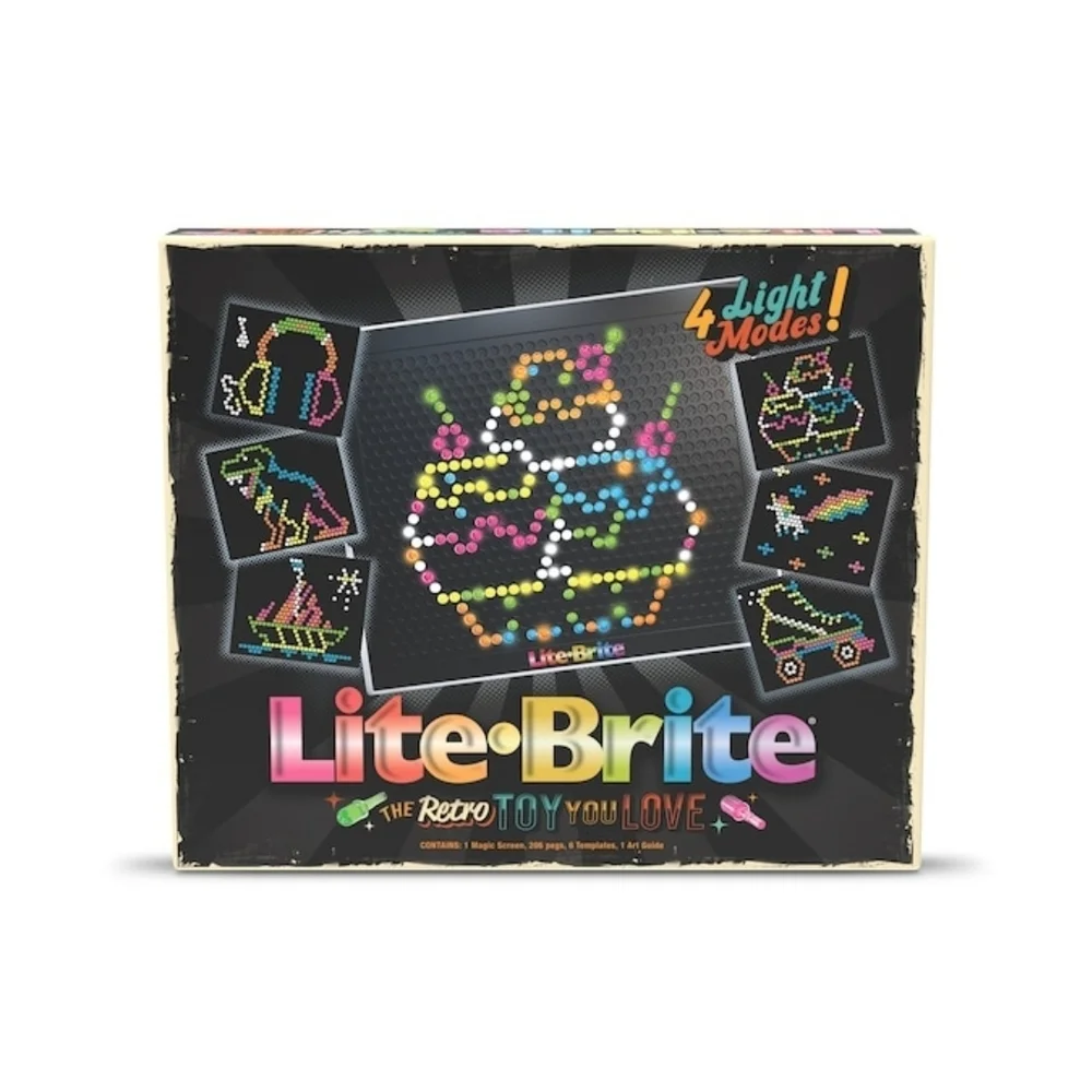 Lite Brite by Hasbro Learning Toy with Neon Pegs New